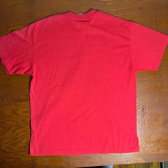 Vtg Hanes Heavyweight 50/50 Red Cub Scout Pack 367 New Hanover Single Stitch XL - Picture 6 of 6